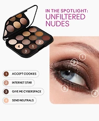 Mac Connect In Colour Eye Shadow Palette - Unfiltered Nudes