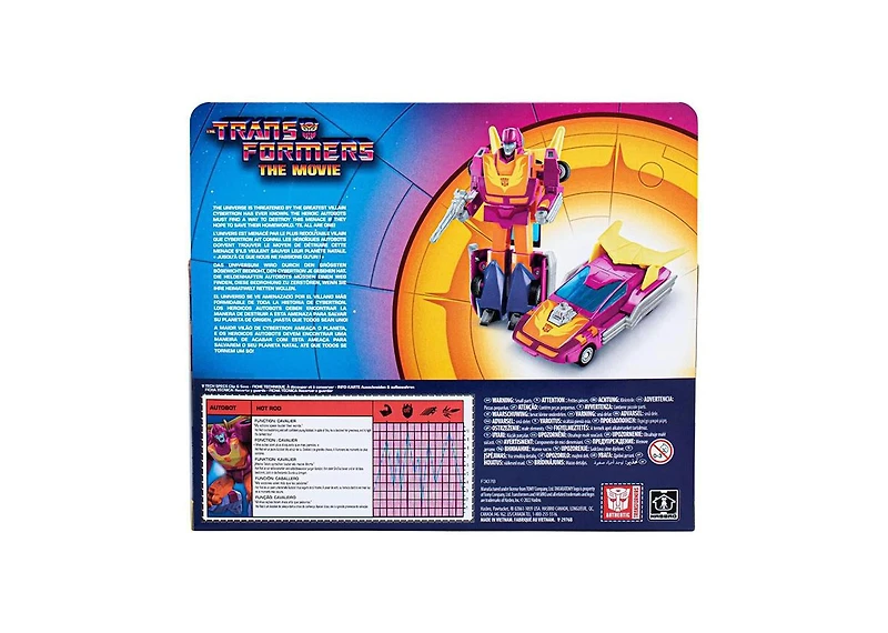 Transformers G1 Autobot Hot Rod G1 Reissues