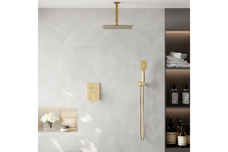 Casainc Bathroom Shower Faucet with Rough-in Valve