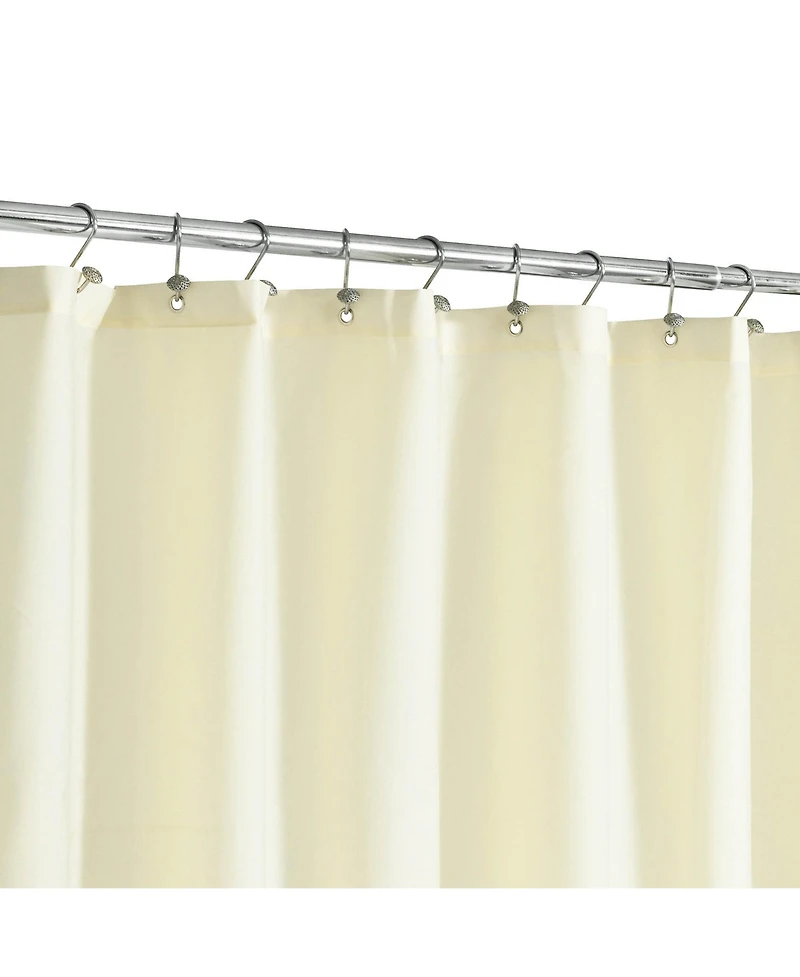 Awesome Home Waterproof Soft Fabric Shower Curtain or Liner, 72"X84"