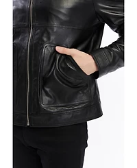 Furniq Uk Men's Genuine Leather Jacket