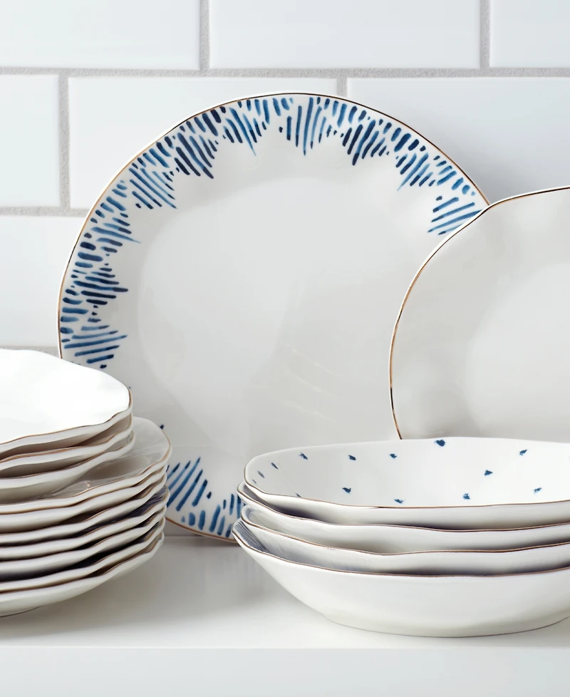 Lenox Bay Assorted Dinner Bowls, Set of 4