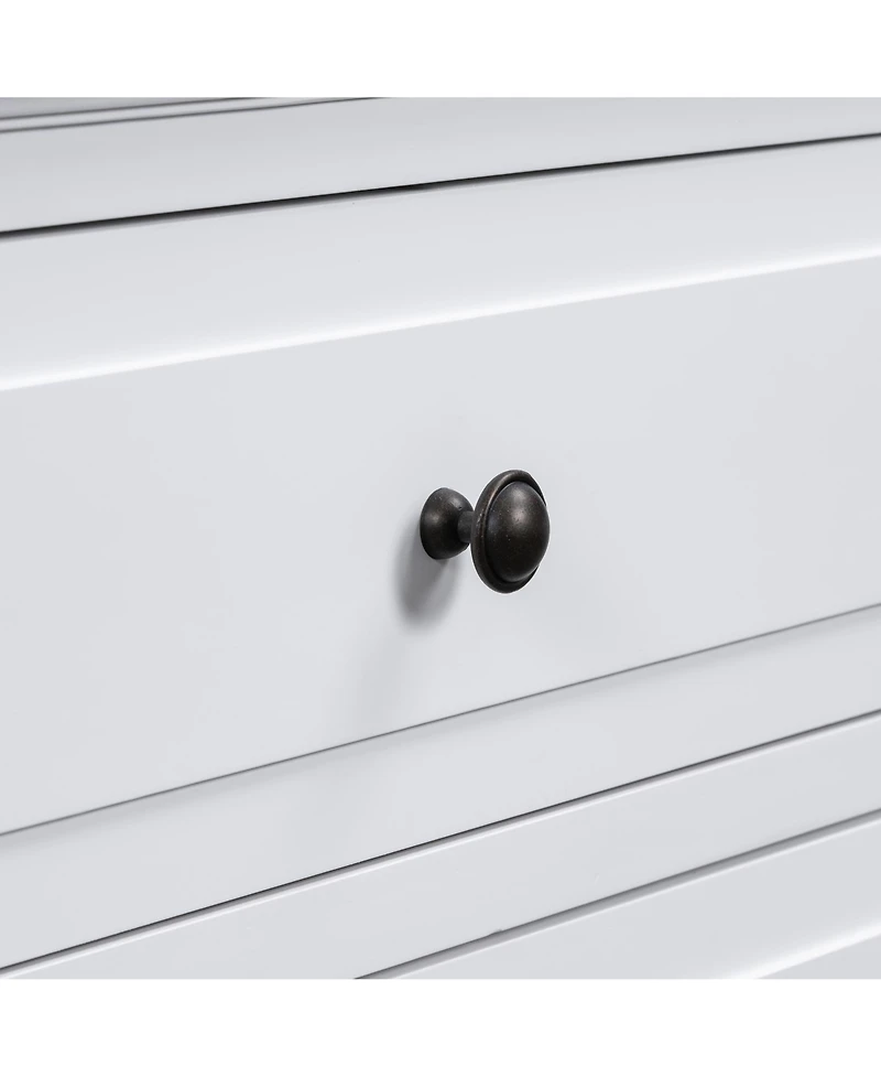 Streamdale 3-Drawer Nightstand Storage Wood Cabinet