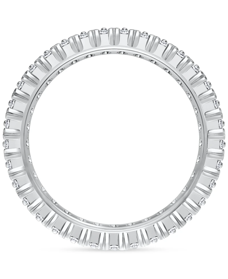 Diamond Three-Row Eternity Ring (3 ct. t.w.) Platinum, 14k White Gold, or Rose Gold