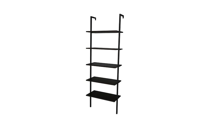 Slickblue Industrial 5-Tier Modern Ladder Shelf for Home and Office