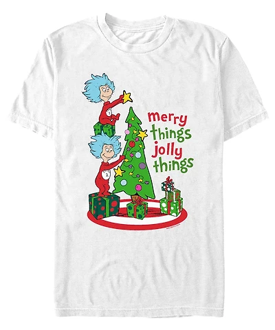 Fifth Sun Men's Merry Jolly Things Short Sleeve T-Shirt