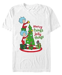 Fifth Sun Men's Merry Jolly Things Short Sleeve T-Shirt