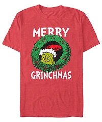 Fifth Sun Men's Merry Grinchmas Short Sleeve T-Shirt