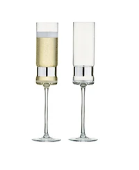 Set of 2 SoHo Champagne Flutes, Set of 2