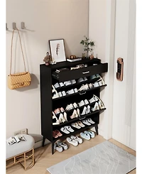 Streamdale Shoe Cabinet, Shoe Storage Shelves