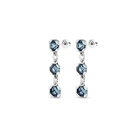 UNOde50 18k Gold Plated Metal Alloy Pendant Earrings