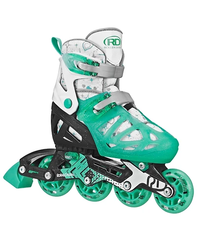 Roller Derby Tracer Girl's Adjustable Inline Skates Medium (2-5)