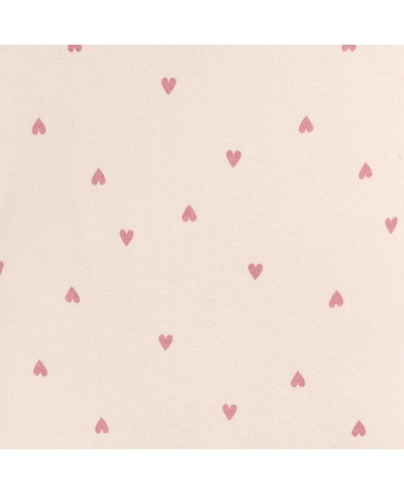 Gerber Baby Girls Gowns with Mitten Cuffs, 4-Pack