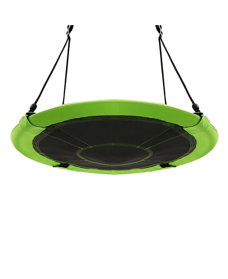 Sugift 40 Inch Flying Saucer Tree Swing Indoor Outdoor Play Set