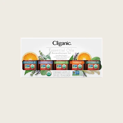 Organic Aromatherapy Set (Top Essential Oils
