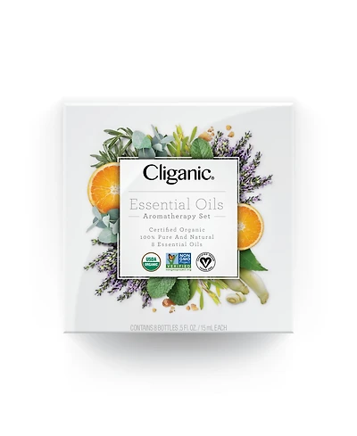 Organic Aromatherapy Set (Top 8 Essential Oils