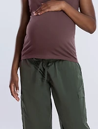 Motherhood Maternity Under the Belly Utility Cargo Relaxed Fit Pant
