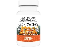 Host Defense Cordyceps Capsules - Immune & Energy Support Supplement