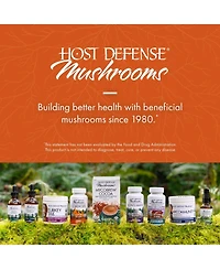 Host Defense Breathe Capsules - Immune & Respiratory Support Mushroom Supplement