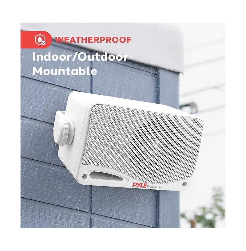 Pyle Outdoor Waterproof Wireless Bluetooth Speaker