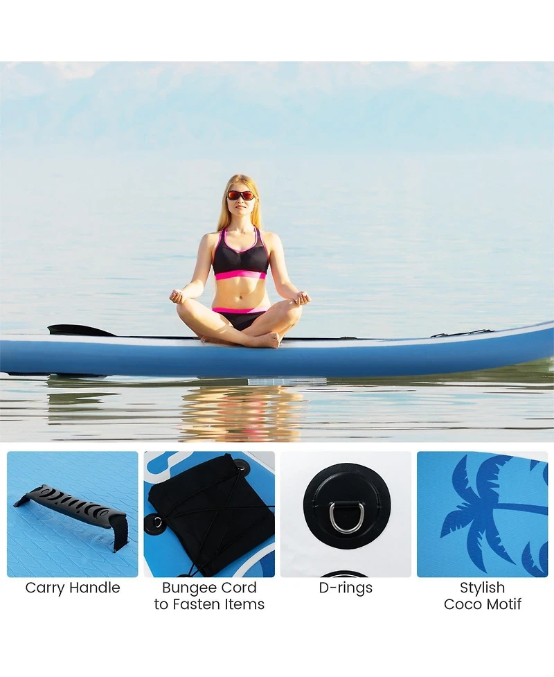 Hongge Inflatable Stand Up Paddle Board with Premium Sup Accessories