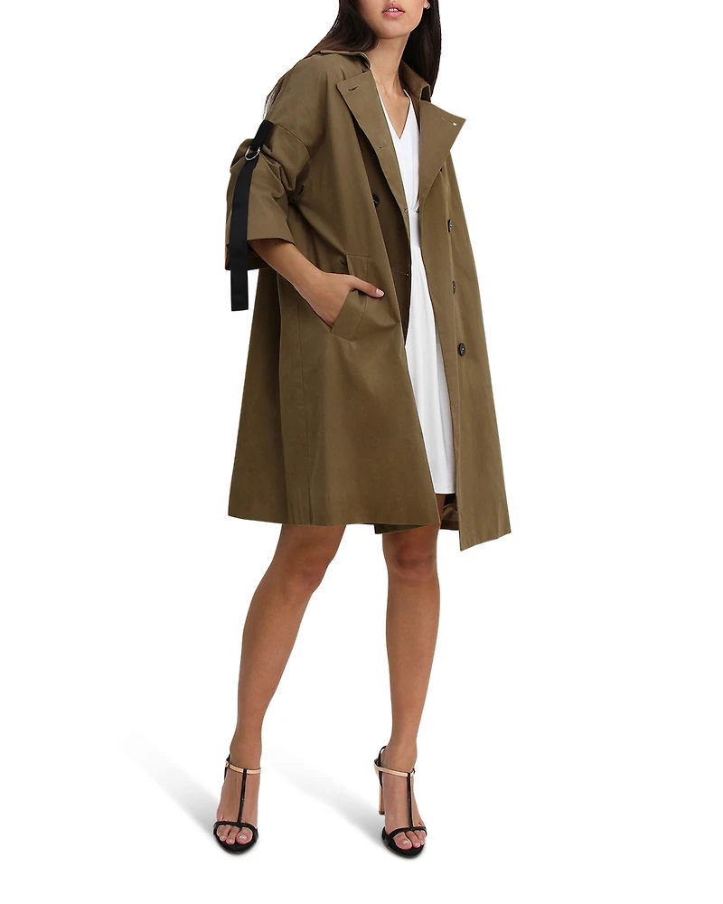 Belle & Bloom Russian Romance Oversized Trench Coat