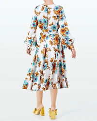 Meghan Fabulous Women's LilyPad Midi Dress