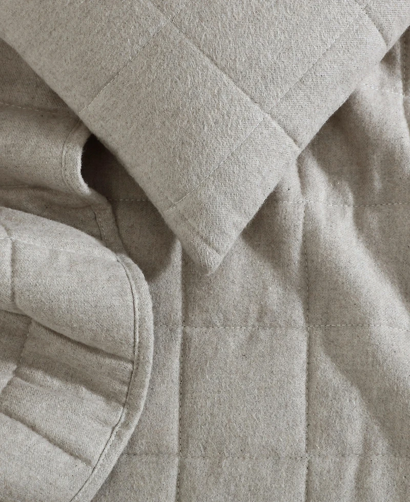 Calvin Klein Melange Flannel Quilt