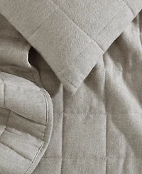 Calvin Klein Melange Flannel Quilt