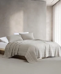 Calvin Klein Melange Flannel Quilt