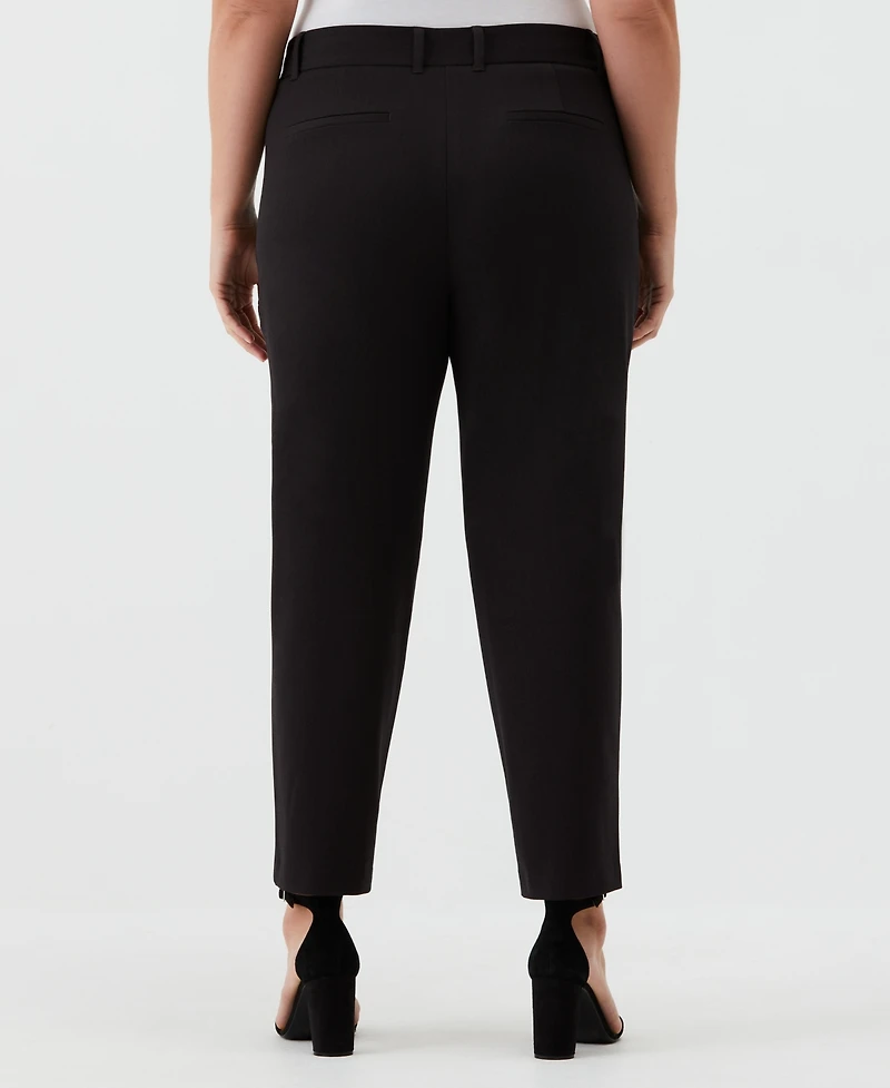 Rafaella Plus Straight Leg Ankle Pants
