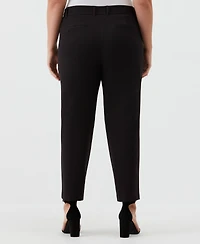 Rafaella Plus Straight Leg Ankle Pants