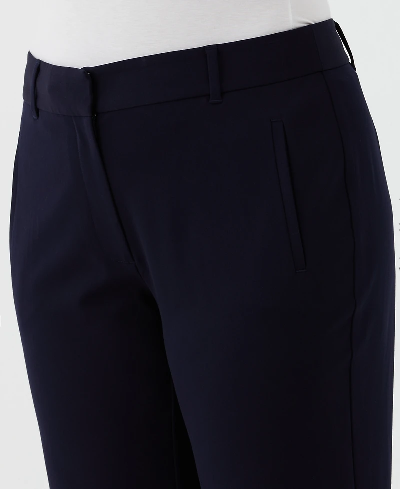 Rafaella Plus Straight Leg Ankle Pants