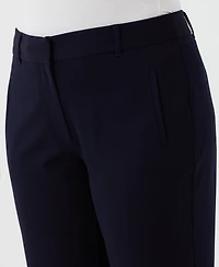 Rafaella Plus Straight Leg Ankle Pants