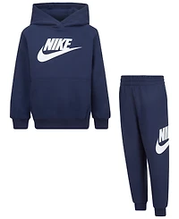 Nike Little Boys Club Fleece 2-Piece Set Logo Hoodie & Sweatpants