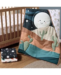The Peanutshell Crib Bedding Set for Baby Girls and Boys, Joshua Tree, 5 Pieces