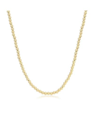 The Lovery Gold Ball Bead Chain Necklace 14K Gold