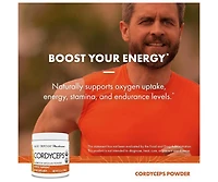 Host Defense Cordyceps Powder - Immune & Energy Support Supplement - Kidney Health Supplement with Cordyceps