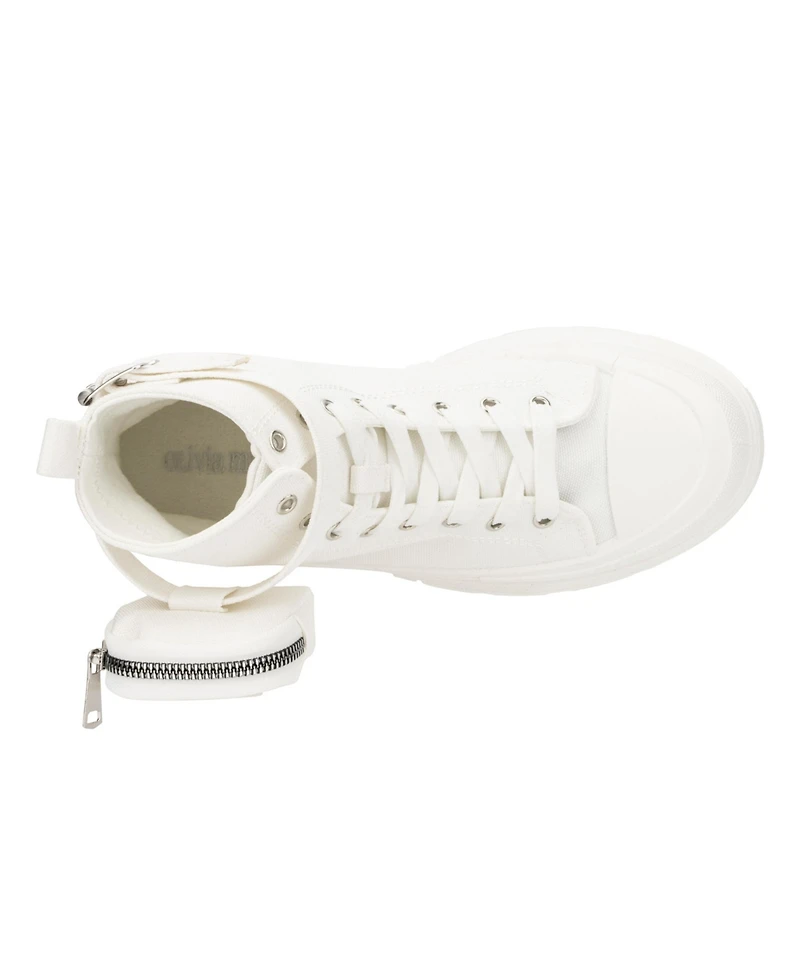 Olivia Miller Women's Leilany High Top Sneakers