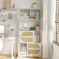 Streamdale Freestanding Kitchen Pantry Cabinet with Countertop