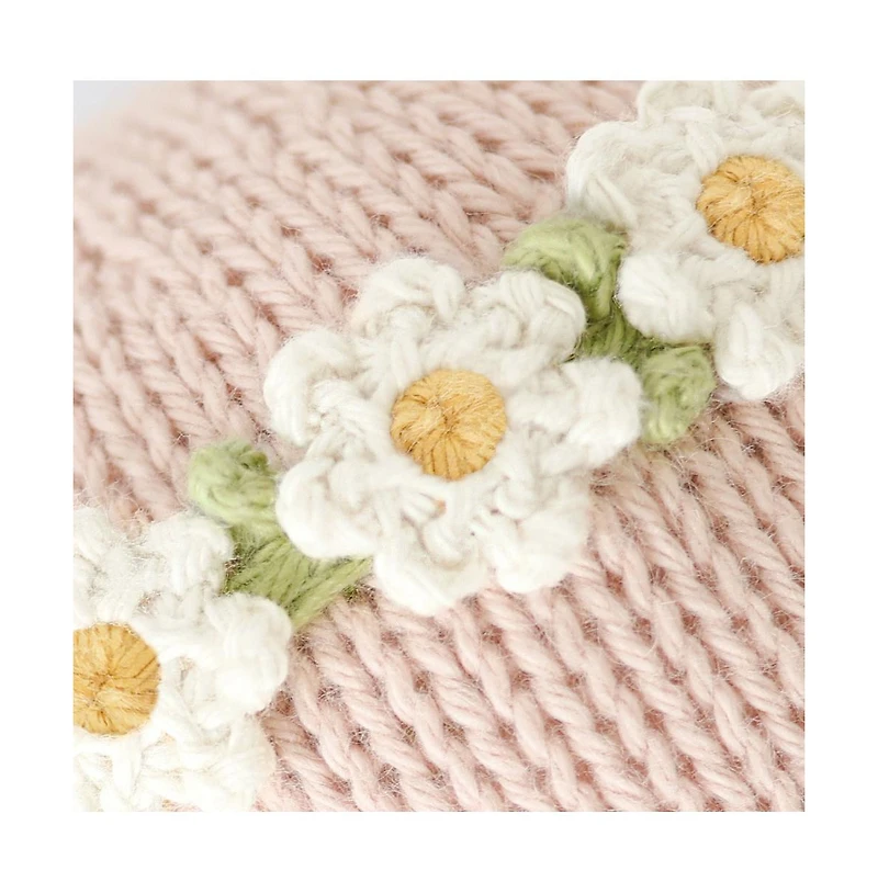 cuddle+kind cuddle+kind Unisex Baby bunny rose (flower crown) - Baby