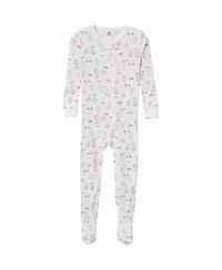 Gerber Toddler Girls Snug Fit Footed Pajamas, 2-Pack, Dogs
