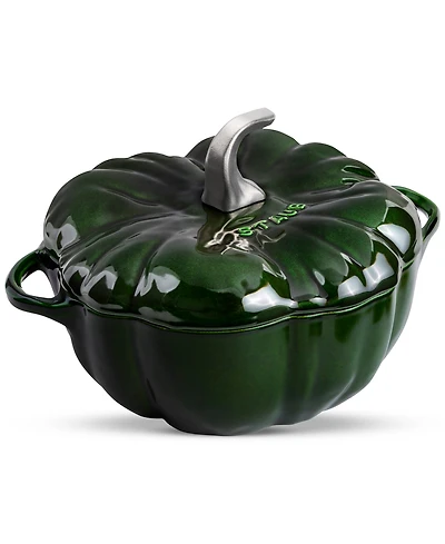 Staub Enameled Cast Iron 3.5 Qt. Basil Pumpkin Cocotte
