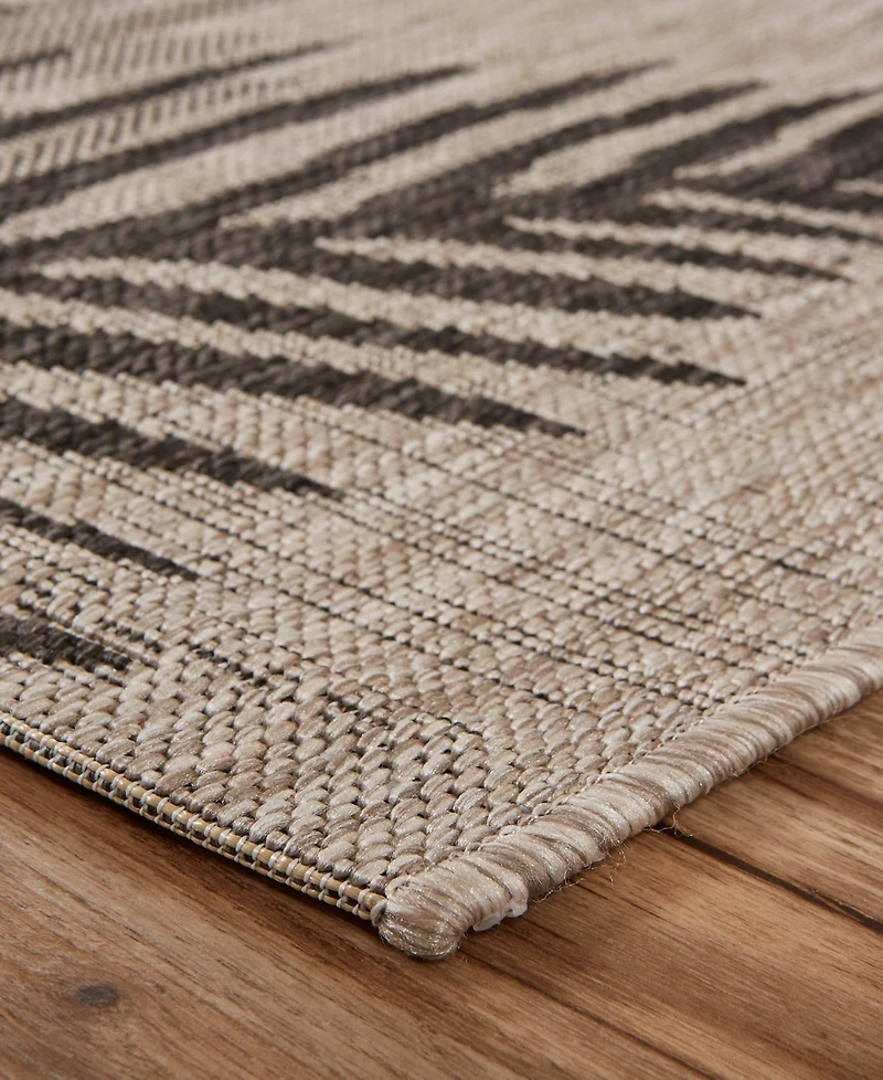 Closeout! Lr Home Nassau NASS810A 5' x 7' Outdoor Area Rug