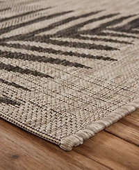 Closeout! Lr Home Nassau NASS810A 5' x 7' Outdoor Area Rug