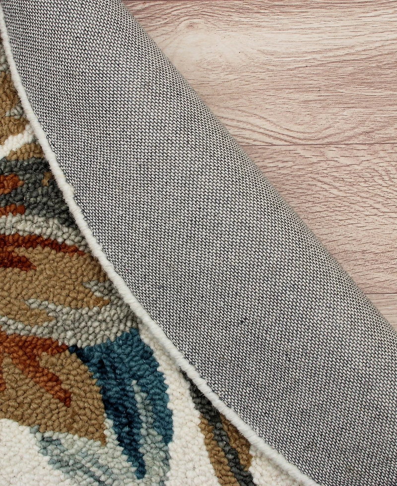 Lr Home Sweet Sinuo-118 4' x 4' Round Area Rug