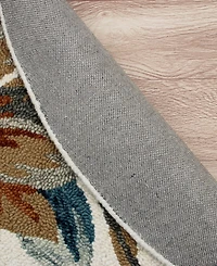 Lr Home Sweet Sinuo-118 4' x 4' Round Area Rug