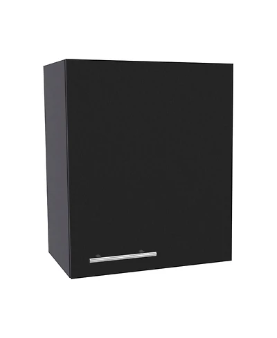 Sterling Wall Cabinet with 1 Door and 2 Shelves, White