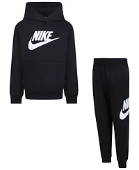 Nike Little Boys Club Fleece 2-Piece Set Logo Hoodie & Sweatpants