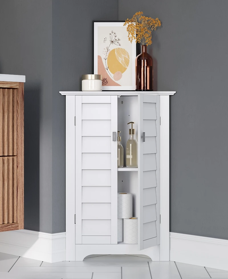 RiverRidge Home 25.25" Two-Door Corner Cabinet (closeout)
